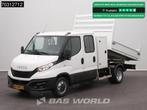 Iveco Daily 35C14 Kipper met Kist Dubbel Cabine 3,5t Trekhaa, Autos, Camionnettes & Utilitaires, Achat, Euro 6, Entreprise, Iveco