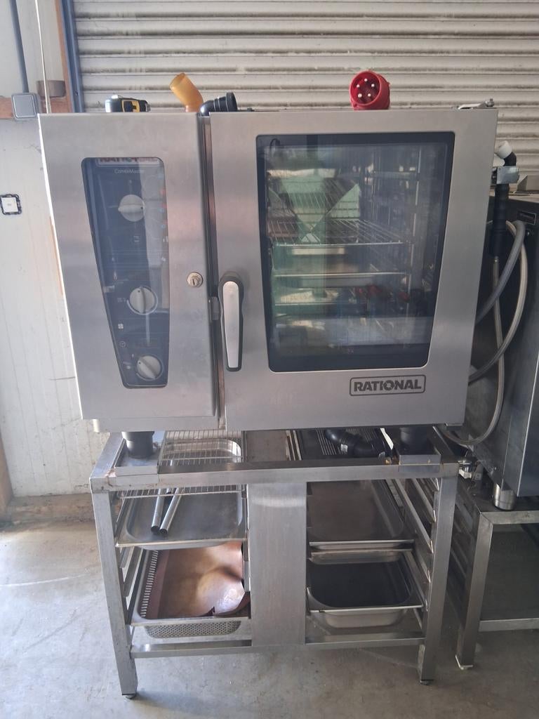 Combisteamer rational cc61 compleet met onderstel, Enlèvement