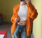 Prachtige H&M oranje vest / cardigan - zacht & trendy, Kleding | Dames, Truien en Vesten, Ophalen, H&M, Oranje, Zo goed als nieuw