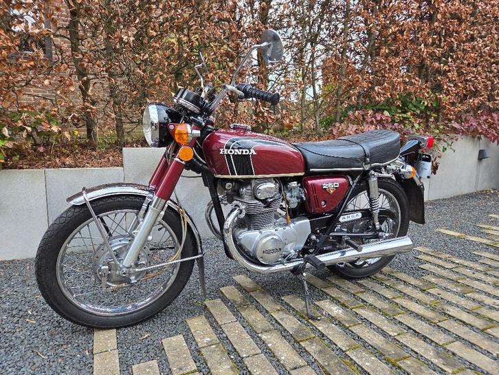 Honda CB 250 K4 1973, Motoren, Motoren | Oldtimers, Overig, 11 kW of minder, 2 cilinders, Minimaal motorrijbewijs A1, Ophalen