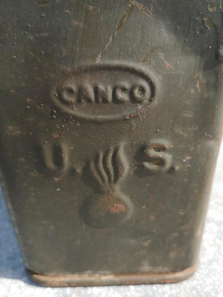 Amerikaanse Munitie Box Cal. 30 M1 CANCO U.S, Verzamelen, Militaria | Tweede Wereldoorlog, Ophalen of Verzenden