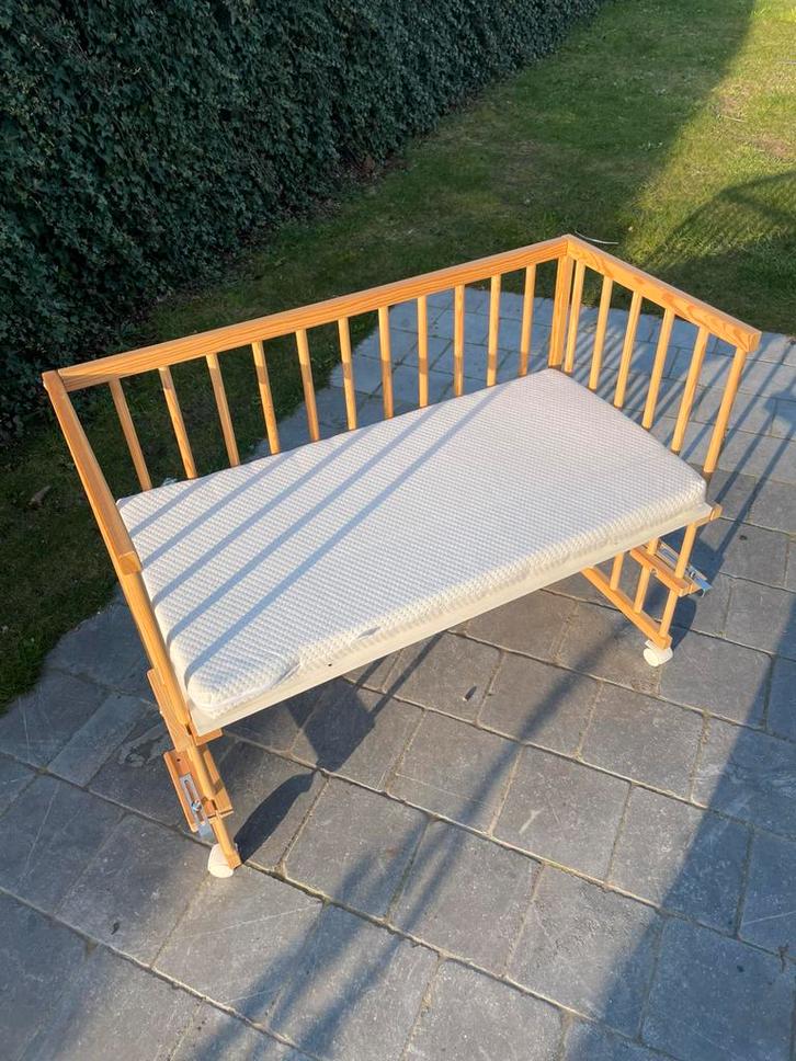 Houten co-sleeper, Kinderen en Baby's, Babywiegjes en Ledikanten, Gebruikt, Overige typen, Ophalen