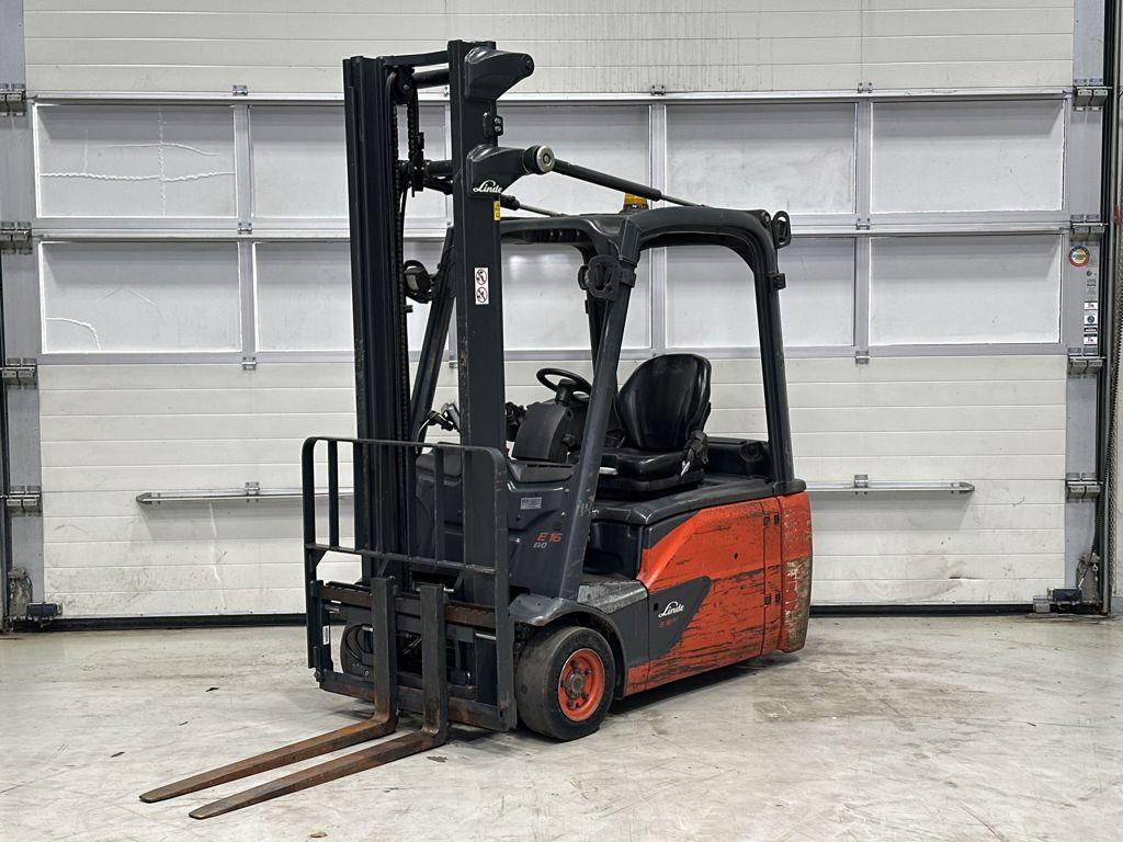 Linde E16L-02, 1000 à 2000 kg, Électrique, Chariot élévateur, LINDE