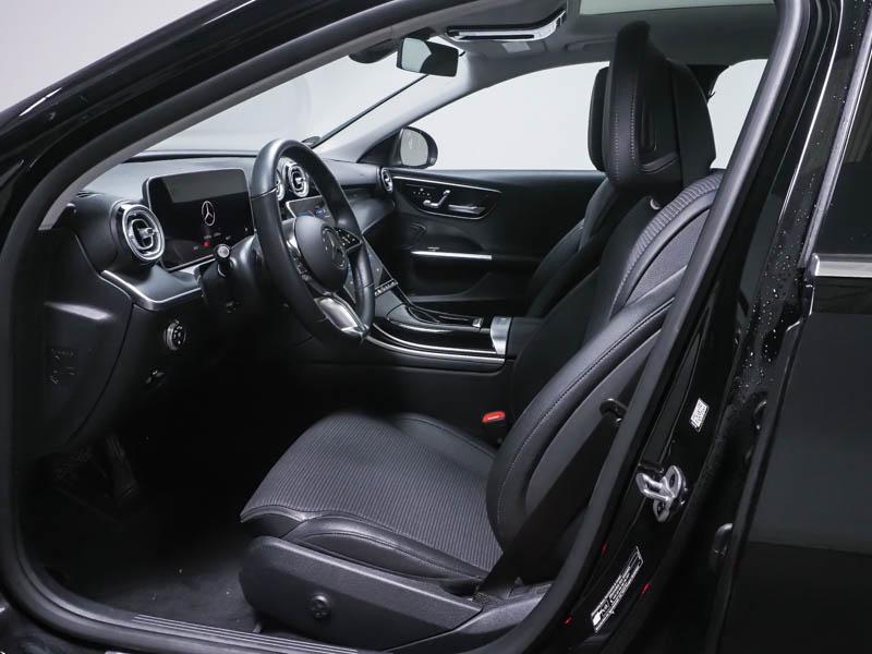 Mercedes-Benz C-klasse 300 e Break Luxury Line | Panoramisch, Auto's, Mercedes-Benz, Automaat, Zwart, 4 cilinders, Regensensor