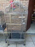 Papegaaien kooi, Dieren en Toebehoren, Ophalen, Gebruikt, Aluminium, Vogelkooi