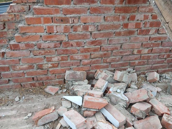 Recup gevelstenen gratis, Bricolage & Construction, Briques, Utilisé, Briques, Enlèvement