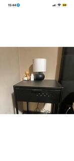 Nachtkastje 2x in het zwart mag weg voor 10€/stuk, Huis en Inrichting, Ophalen, Zo goed als nieuw