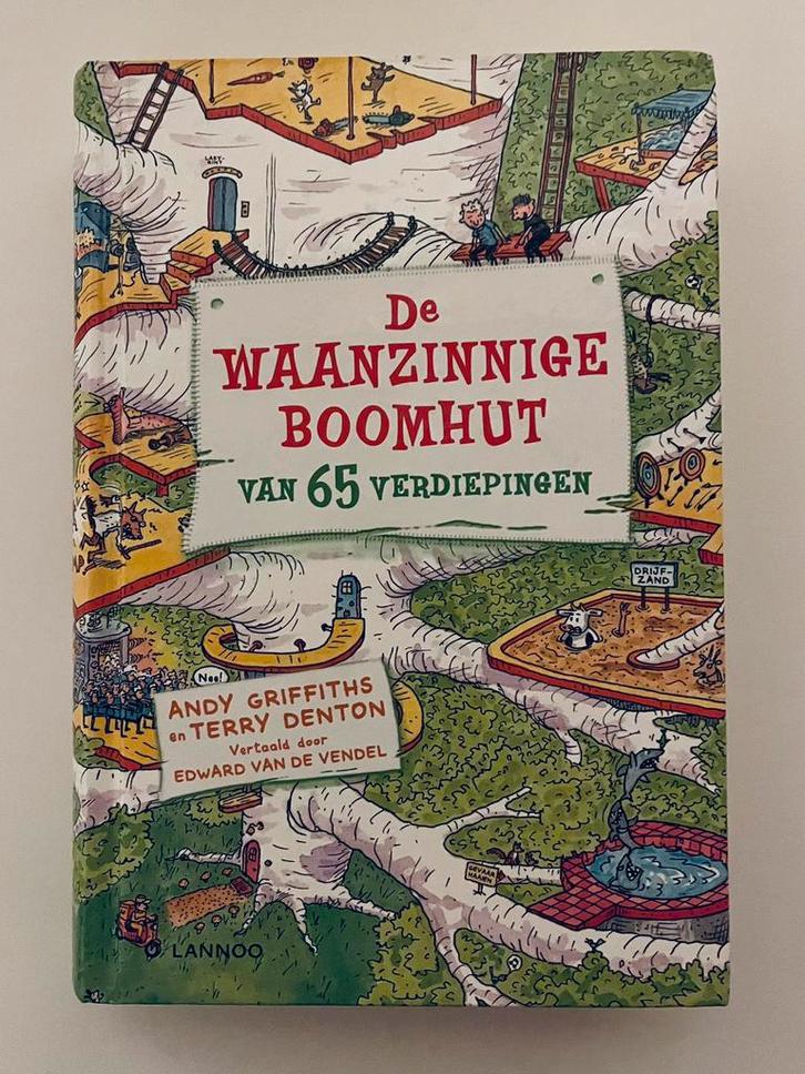 De waanzinnige boomhut 64 verdiepingen, Boeken, Kinderboeken | Jeugd | 10 tot 12 jaar, Zo goed als nieuw, Ophalen