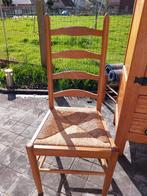 Stoelen met rieten zitting, Huis en Inrichting, Stoelen, Ophalen, Gebruikt, Overige kleuren, Klassiek