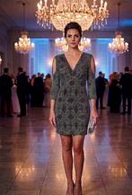 Jurk met subtiele glitter van Morgan, mt XS, Neuf, Enlèvement ou Envoi, Au-dessus du genou, Morgan