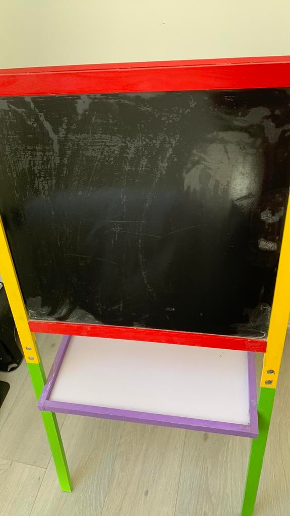 Schoolbord speelgoed, Ophalen, Gebruikt