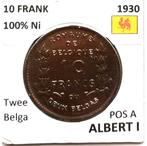 Belgische munten, Ophalen of Verzenden, Metaal, Losse munt