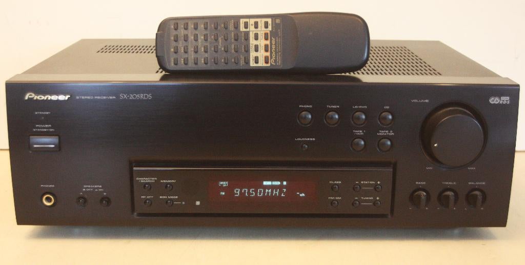 Pioneer SX-205 Versterker Receiver / Afstandsbd / 400 Watts, Enlèvement ou Envoi, Comme neuf, 120 watts ou plus, Stéréo