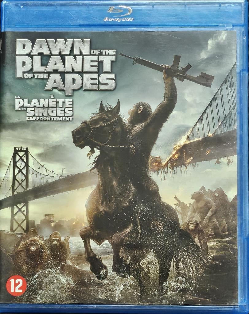 Dawn of the Planet of the Apes (2014) Blu Ray, CD & DVD, Blu-ray, Enlèvement ou Envoi, Comme neuf, Action
