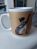 Tasse à café avec des chats dessus. En très bon état, Enlèvement, Utilisé, Autres styles, Tasse(s) et/ou soucoupe(s)