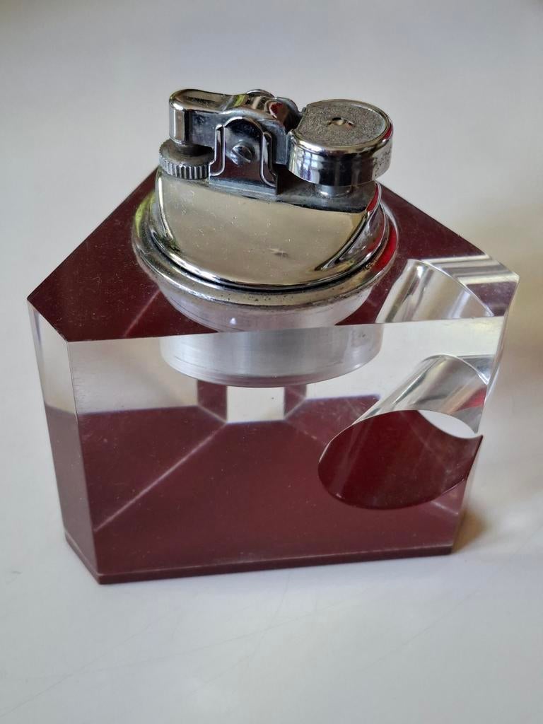 Très beau briquet vintage space age Ingo Knuth, Collections, Rétro, Enlèvement ou Envoi