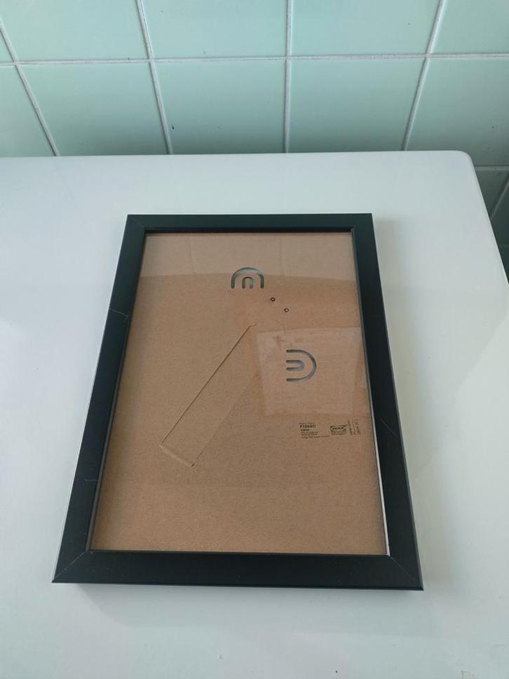 Foto Kader kunststof 24x33cm AFHALING LEES BESCHRIJVING, Huis en Inrichting, Woonaccessoires | Lijsten, Gebruikt, Minder dan 50 cm