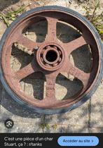 Roue de char ww2, Collections, Objets militaires | Seconde Guerre mondiale