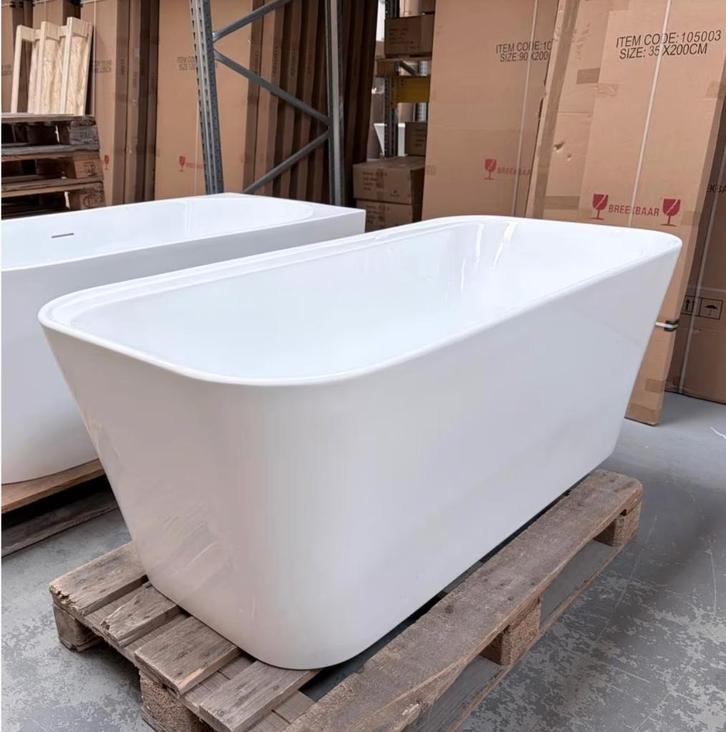 Acryl Vrijstaand Ligbad –Nieuw Luxe Bad Deal 150/78/60 nr273, Maison & Meubles, Accessoires pour la Maison | Autre, Neuf, Blanc