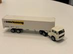 Majorette 1/100 mercedes interleasing pub vintage, Ophalen of Verzenden, Zo goed als nieuw