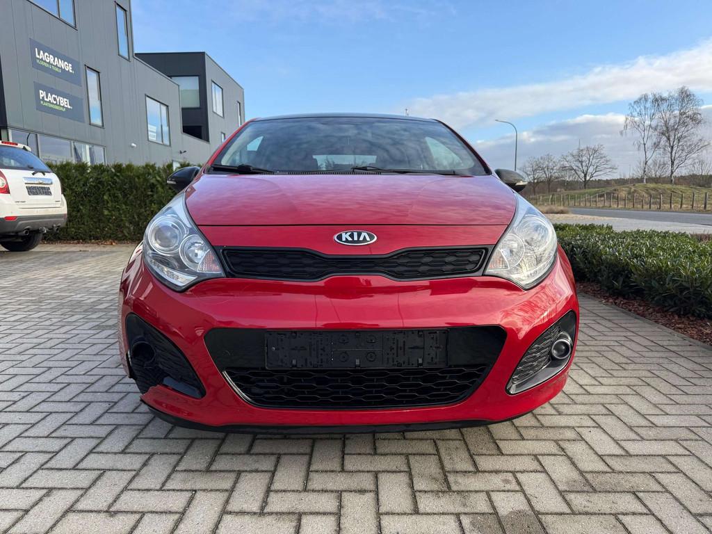 Kia Rio 1.2 Benzine / Uit Overname, Auto's, Euro 5, Stof, Gebruikt, Zwart