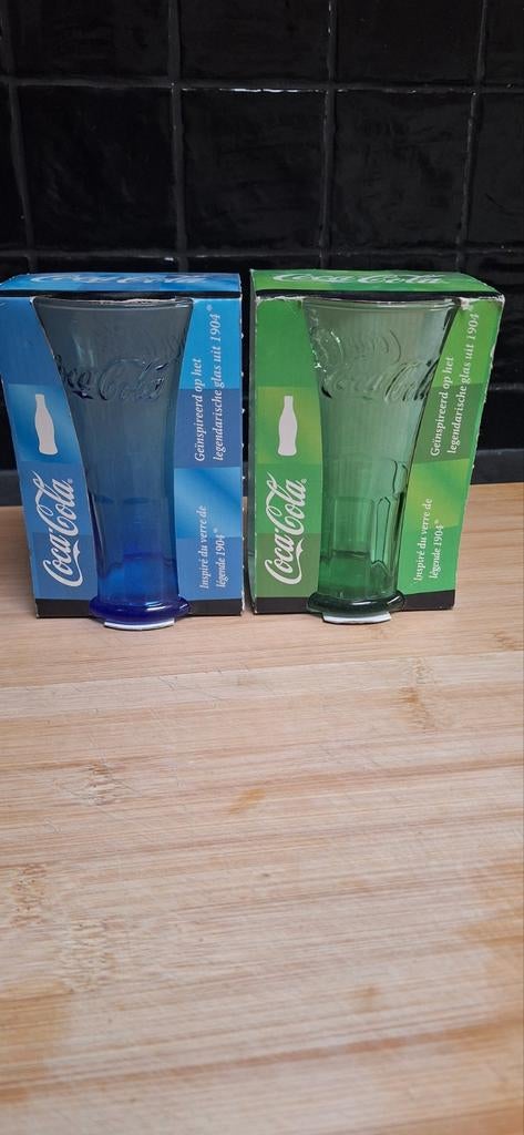 Coca-Cola glazen, Ophalen, Zo goed als nieuw