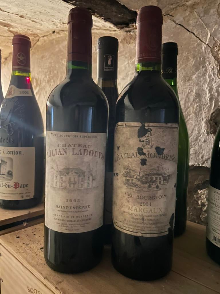 Lot vins Margaux, St-Estephe., Collections, Enlèvement ou Envoi, Comme neuf, Vin rouge