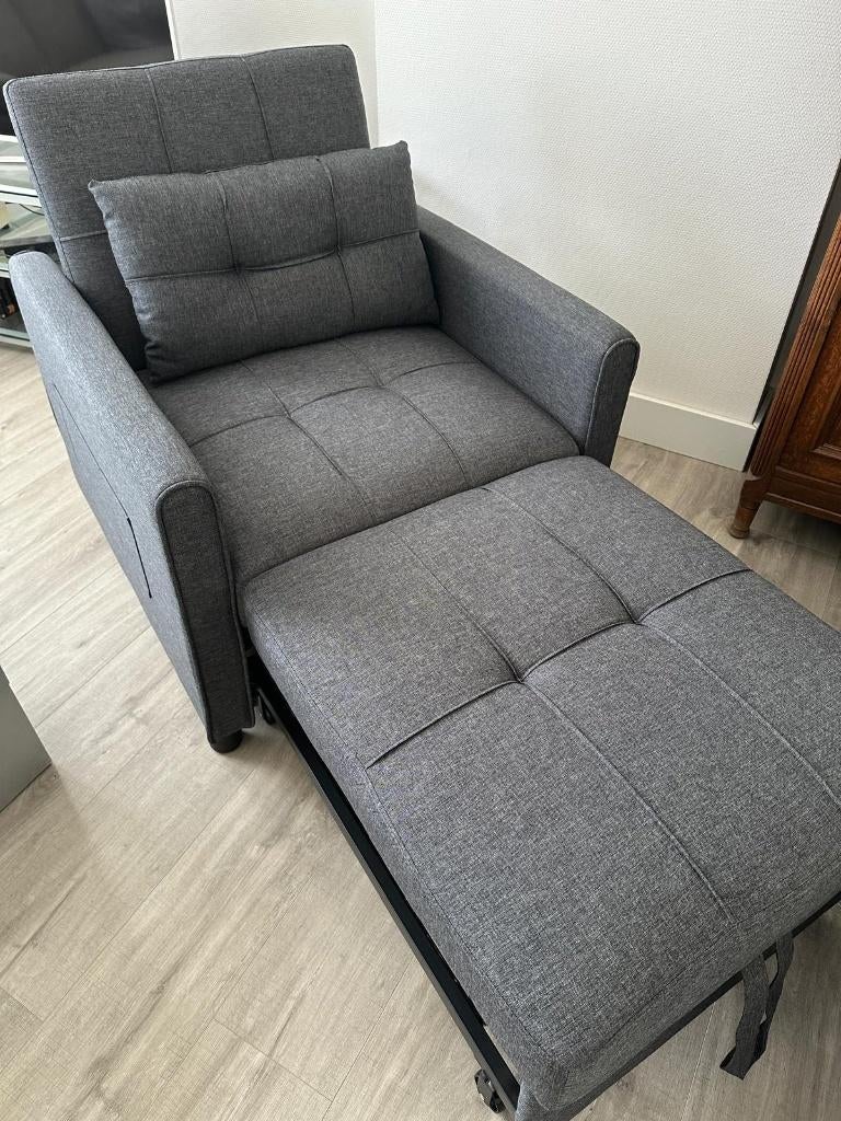 Slaapzetel 1-persoons, Ophalen, Eenpersoons, Nieuw, 190 cm of minder