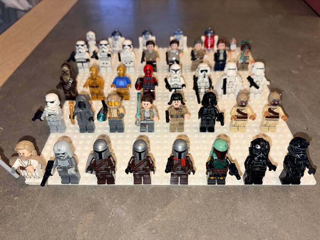 Lego Star Wars figuren / minifigs, Star Wars, Lego, Ophalen of Verzenden, Zo goed als nieuw
