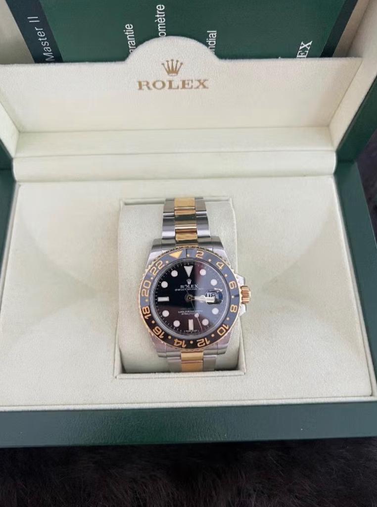 Rolex gmt master in topstaat!, Handtassen en Accessoires, Horloges | Heren, Ophalen, Rolex, Polshorloge, Zo goed als nieuw