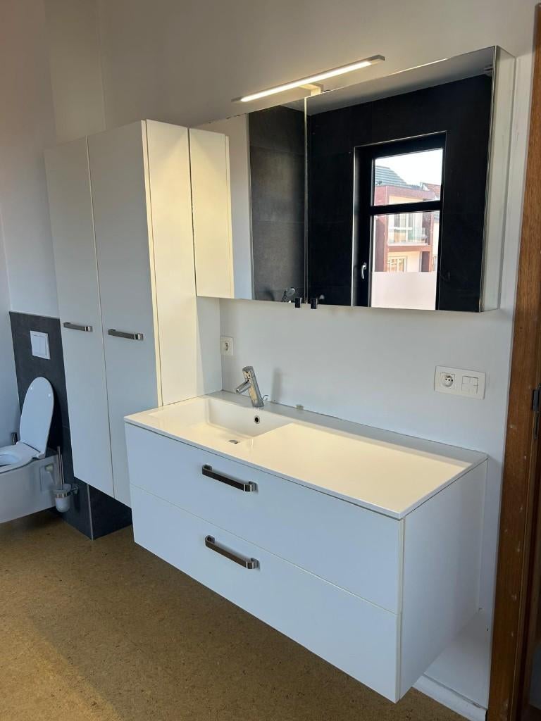 armoire de salle de bain complète, Maison & Meubles, 100 à 150 cm, Utilisé, Autres types, 50 à 75 cm