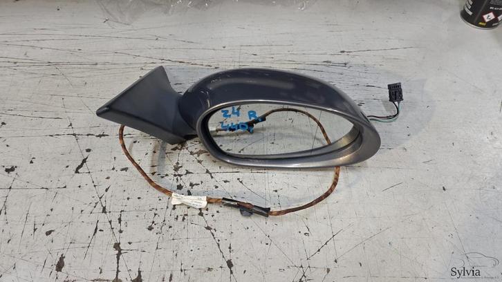 Spiegel buitenspiegel rechts BMW Z4 E85 E86 Stratusgrau meta, Auto-onderdelen, Spiegels, Gebruikt, Ophalen of Verzenden