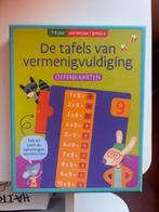 Oefenkaarten tafels, Boeken, Studieboeken en Cursussen, Ophalen, Zo goed als nieuw