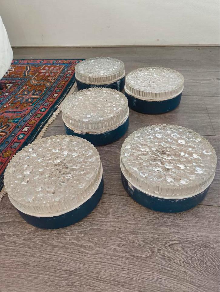 Vintage design plafondlampen Staff Leuchten, Maison & Meubles, Lampes | Plafonniers, Enlèvement ou Envoi