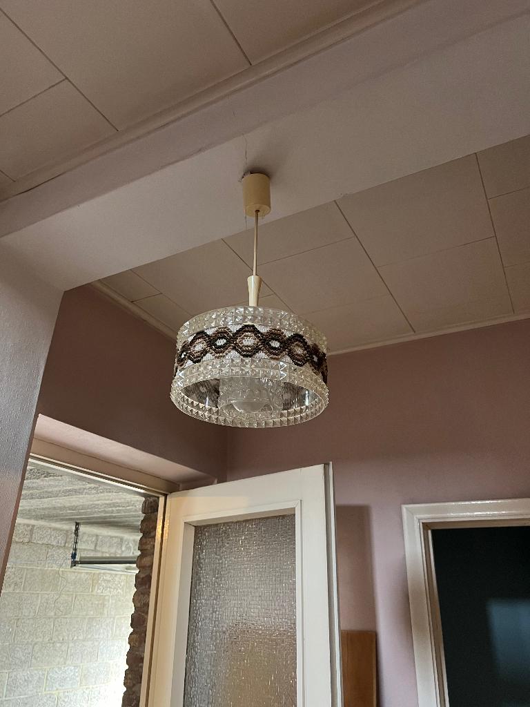 Lustre Space age vintage, Enlèvement ou Envoi