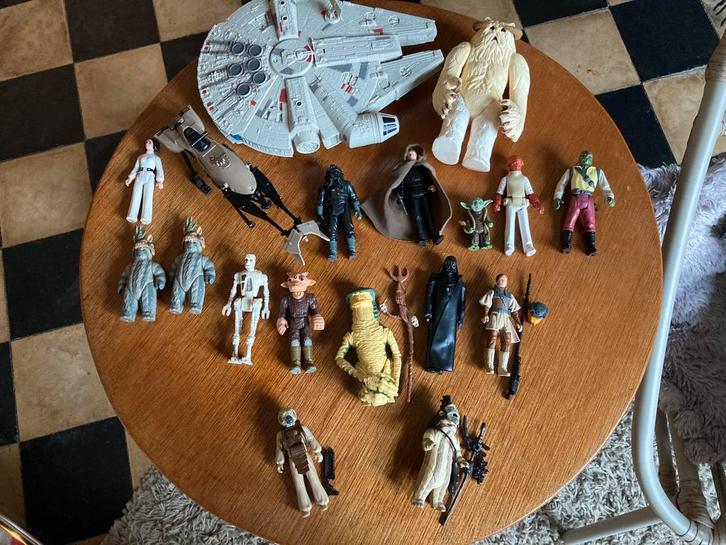 Complete verzameling Kenner Star Wars figuren jaren 70 & 80, Verzamelen, Star Wars, Gebruikt, Actiefiguurtje, Ophalen of Verzenden