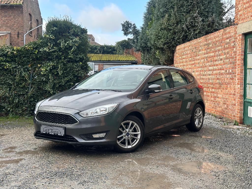 Ford Focus 1,0 cc 101 Pk Garantie, Auto's, Ford, Bedrijf, Te koop, Focus, Airconditioning, Bluetooth, Centrale vergrendeling, Climate control