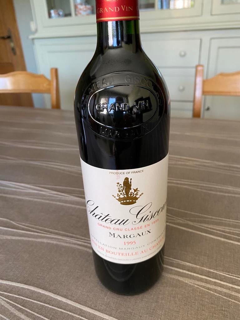 Château Giscours. Margaux 1995, Collections, Vins, Neuf, Enlèvement, Vin rouge, France