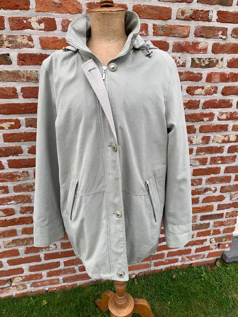 Lichtgroene damesjas Cappuccini maat 38, Kleding | Dames, Jassen | Zomer, Ophalen of Verzenden, Zo goed als nieuw, Maat 38/40 (M)