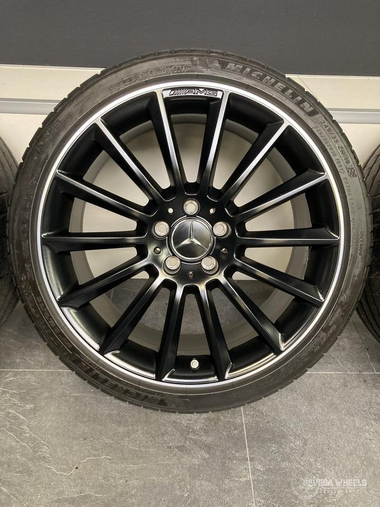 19” originele Mercedes CLA35 C118 X118 AMG velgen + banden, 19 inch, -, -, Banden en Velgen