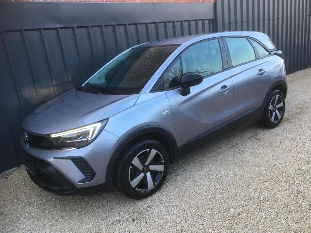 Opel Crossland * 1.2 Essence * Seulement 43785 km, Argent ou Gris, Achat, Euro 6, Entreprise