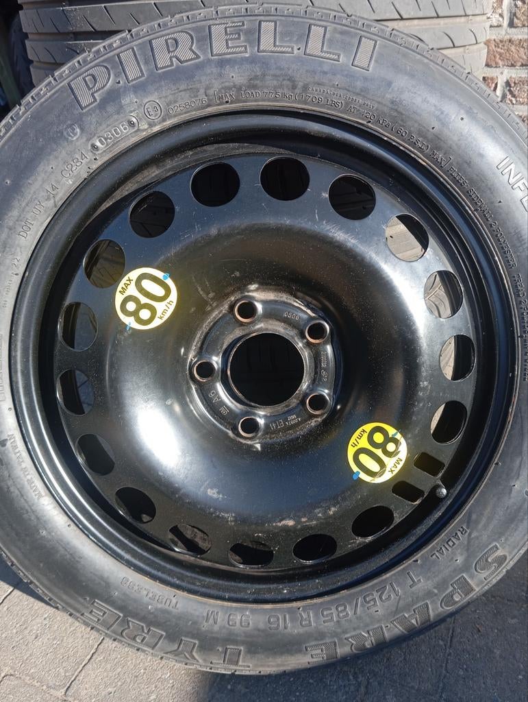 Reserve wiel thuiskomer, Autos : Pièces & Accessoires, Pneus & Jantes, Enlèvement ou Envoi