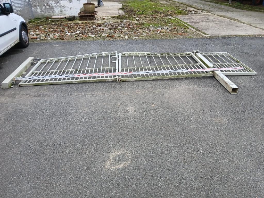 kiezelgrijze poort type calcuta, Enlèvement, Utilisé, Autres matériaux, Autres types