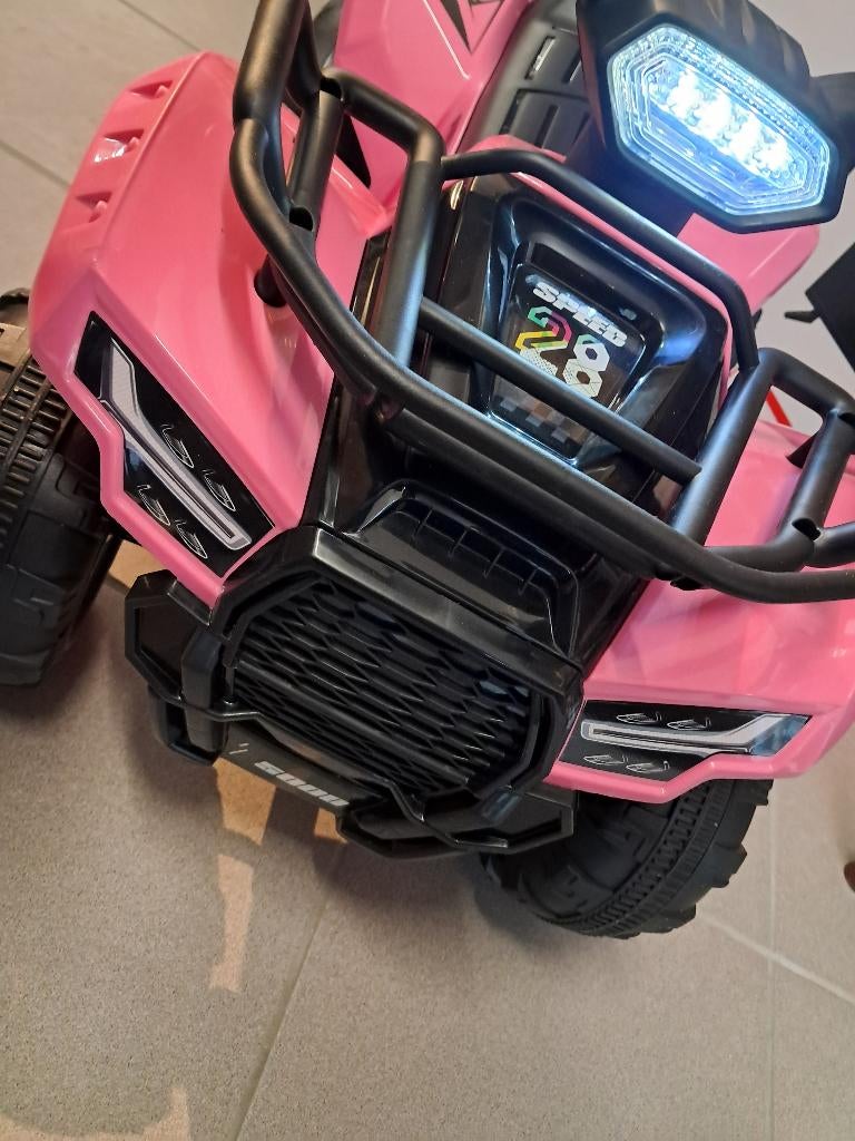 quad voor kindjes, Ophalen