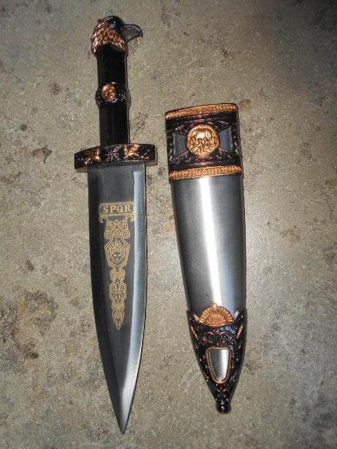 Couteau de chasse décoratif - poignard, Collections, Objets militaires | Général, Enlèvement ou Envoi