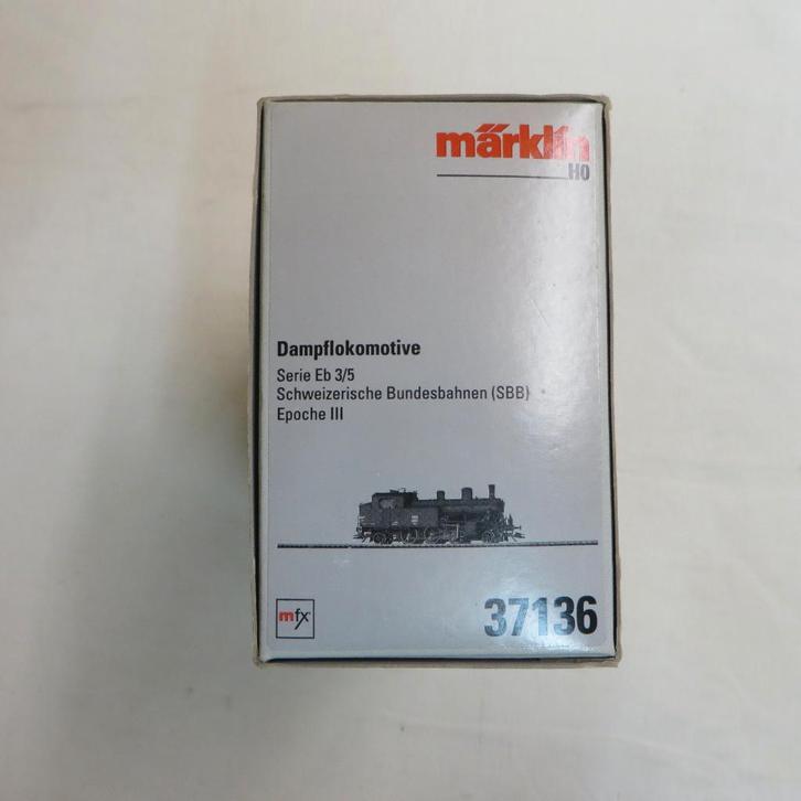 locomotive Marklin 37136, Hobby & Loisirs créatifs, Trains miniatures | HO, Comme neuf, Locomotive, Märklin, Envoi
