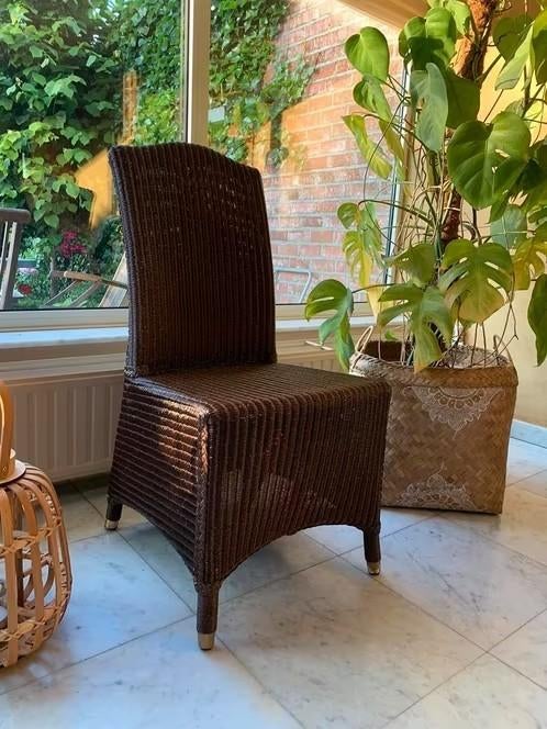 2 stoelen of tuinstoelen vincent sheppard bruin -, Huis en Inrichting, Stoelen, Twee, Bruin, Ophalen