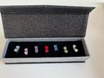 Set 7 paar oorstekers Swarovski, Ophalen of Verzenden, Zo goed als nieuw, Met strass
