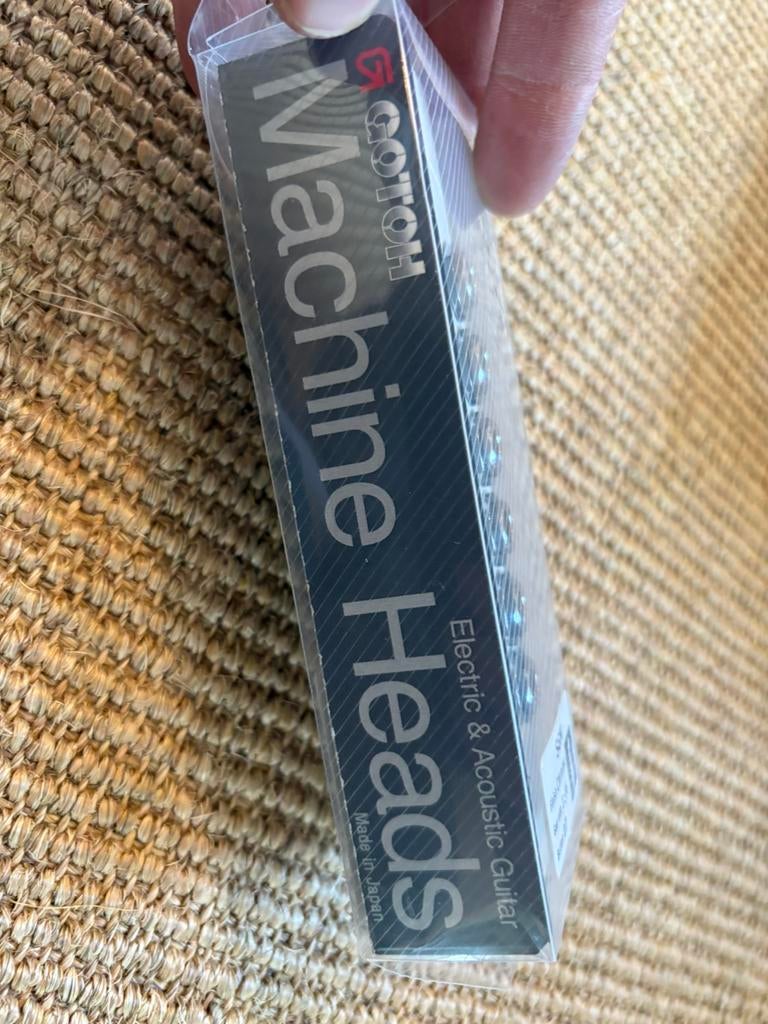 Mecaniques guitare elec gotoh chrome rati 1:16 button 07, Enlèvement ou Envoi