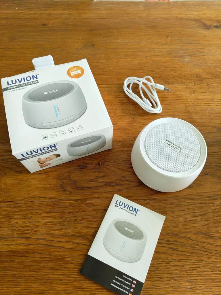 Luvion white noise speaker, Ophalen